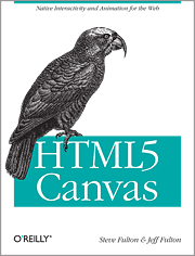 Book cover of HTML5 CANVAS