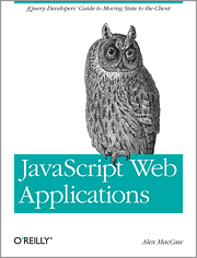 Book cover of Javacript Web Applications